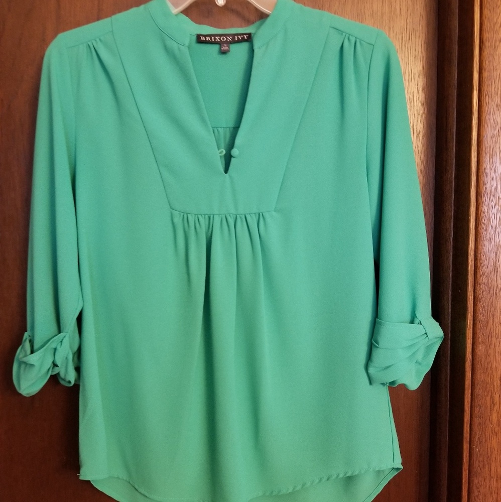 Brixton Ivy Green blouse